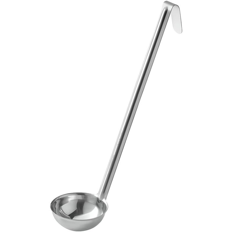 OCS Parts 2.5 Quart Stainless Steel Inset Pot with Cover and Ladle | Stainless Steel Pot with Lid and Ladle for Sauces, Soups, Stovetop, Soup Warmers, Steam Tables