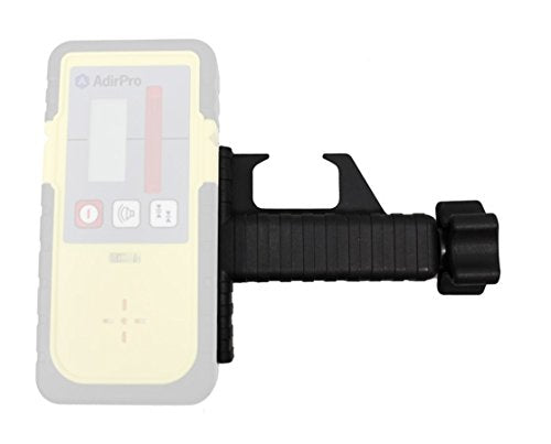AdirPro Mounting Clamp for LD-8 and LDG-8 Laser Detectors with Built-in Bubble Level - Attach Receiver to Variety of Items...