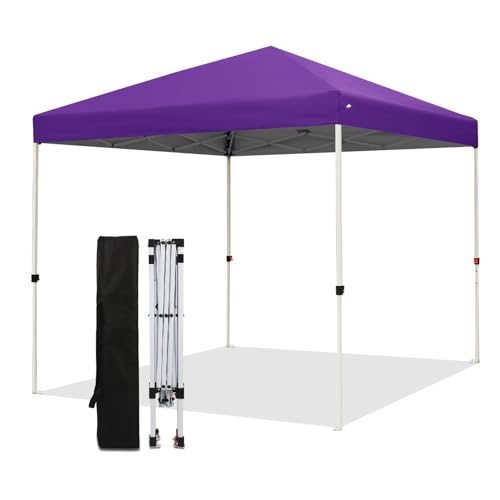 Northroad 8X8 FT Pop Up Canopy, Outdoor Instant Canopy Tent w/Carrying Bag, Portable Gazebo Shelter for Wedding Party,Comm...