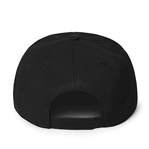 Pins & Bones Sinner Goth Hat Alternative Fashion Black Gothic Snapback Hat one Size Fits All