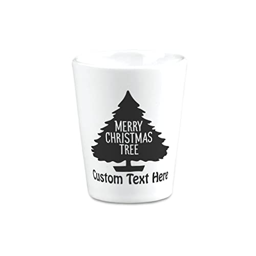 Ceramic Custom Christmas Santa Shot Glasses Merry Christmas Tree Mistletoe Holidays and Occasions Bar Supplies Accessories...