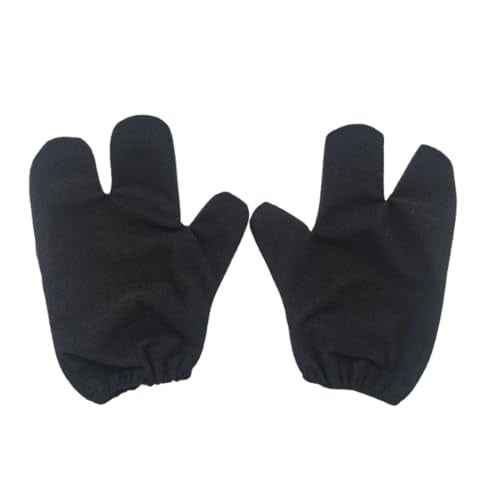 TANTAKO 5Pcs Purple Costume Accessories Set with Goggles Purple Beanie Tutu Suspenders and Three Fingered Gloves. (With Hair)