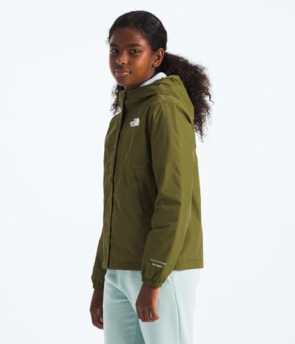 THE NORTH FACE Girls Warm Antora Rain Jacket | Waterproof, Breathable, Heatseeker Insulation, Hood, Zip Pockets