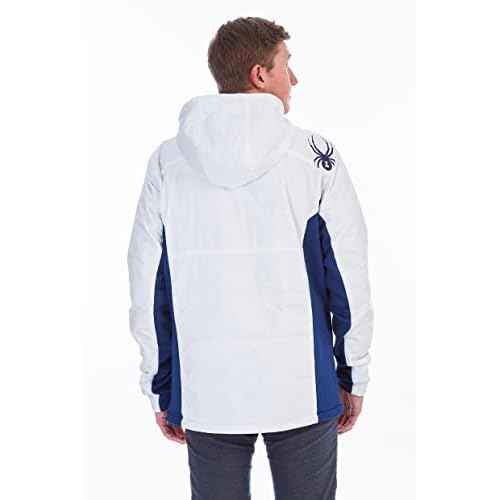 Spyder Mens Force Insulated Anorak Ski Jacket Windbreaker