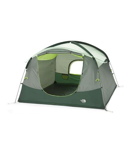 THE NORTH FACE Sequoia 4 Tent | Four-Person Waterproof Camping Tent, Spacious & Easy to Set Up, Front & Back Zipper Doors,...