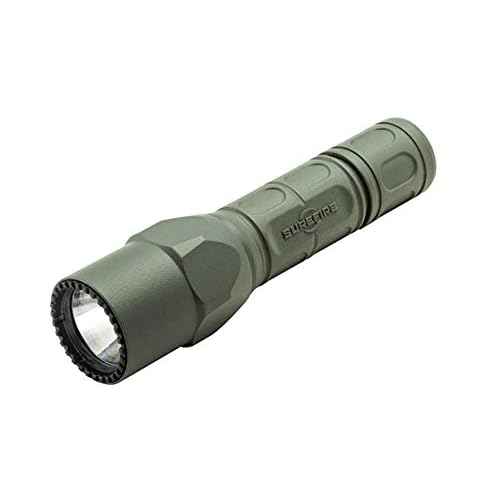 SureFire G2X Pro Dual-Output LED Flashlight with click switch, Forest Green
