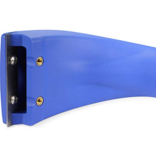 Oneida Air Systems Viper Vacuum Scraper® Ergonomic Textured Grip Wet/Dry Vac Attachment with Reversible Tungsten-Carbide B...