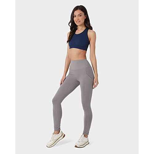 32 Degrees Women¡¯s High Waist Yoga Pants with Pockets | Workout Athletic Leggings
