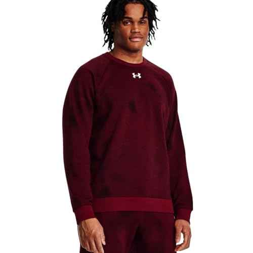 Under Armour mens Rival Fleece Printed Crew