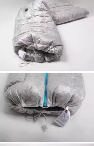Wind Hard Tiny 10D 800FP Ultralight Wearable Goose Down Sleeping Bag for Backpacking & Camping