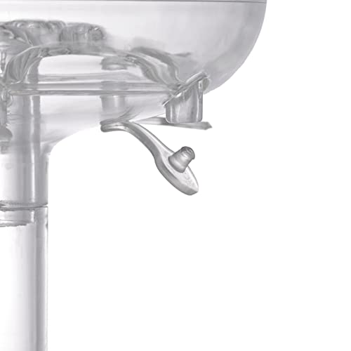 JoyJolt 6 Shot Glass Dispenser and Glass Set. 32oz Liquor Dispenser for Home Bar Accessories, Parties