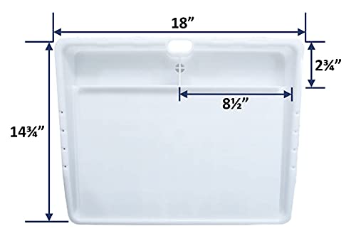 Pactrade Marine Bait Cutting Board for Boat - Adjustable Fish Cleaning Filet Table with Compartments, Knife Slots, and Eng...