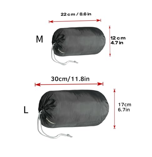 CHERRY CHICK Ultralight Nylon Drawstring Bag Travel Storage Bag 5 Pcs