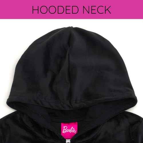 Barbie Girls Velour Matching Family Zip Up Hoodie Toddler to Adult Sizes (2T - 2XL)