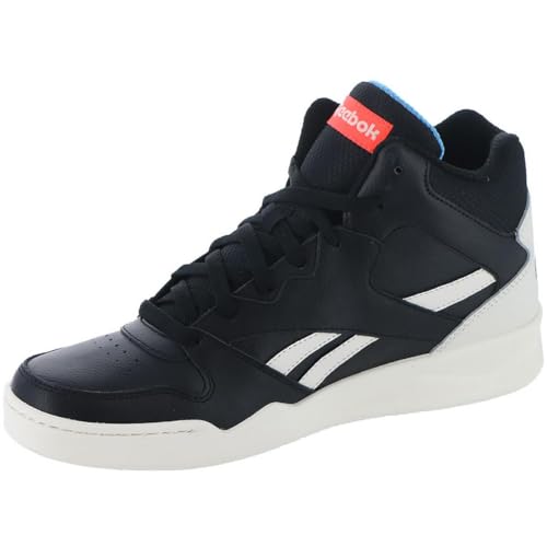 Reebok Men's BB4500 Hi High Top Basketball Shoe, Black/Chalk/Radiant Aqua, 9.5