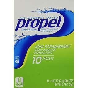 Propel Zero Powder Packets Variety Bundle - 60 Packets - 6 Boxes Total (2 Boxes Each of Raspberry Lemonade, Kiwi Strawberr...