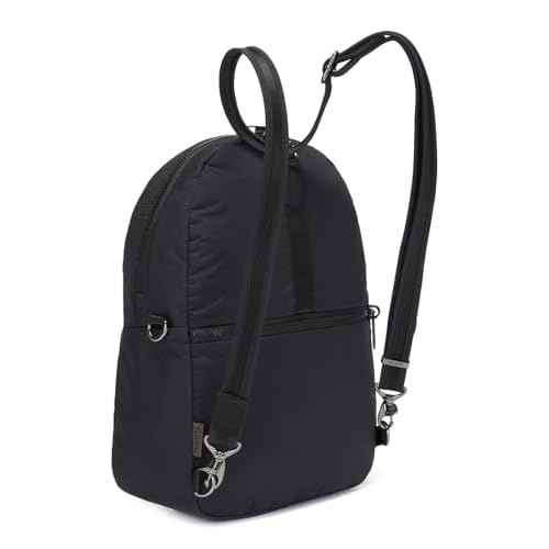 Pacsafe Citysafe CX Anti Theft Convertible Backpack - Fits 10" Tablet, ECONYL Black