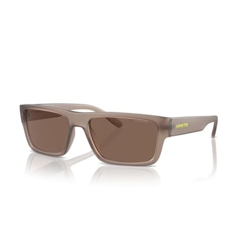 ARNETTE Men's an 4338 Rectangular Sunglasses