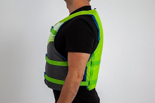 Stohlquist FIT Adult Life Jacket, US Coast Guard Approved Type III Life Vest, PFD for Men and Women, Easily Adjustable, Li...