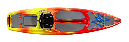 Perception Kayaks Hi Life 11 | Sit on Top Kayak - SUP/Paddleboard | Hybrid Boat with Seat Storage/Cooler | 11' | Sunset, (...