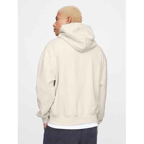 GAP mens Logo Fleece Hoodie