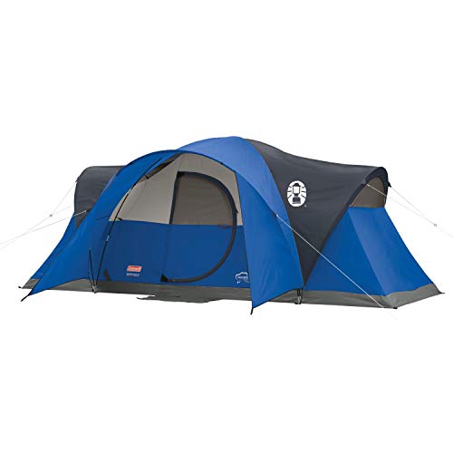 Coleman Montana Camping Tent, 6/8 Person Family Tent with Included Rainfly, Carry Bag, and Spacious Interior, Fits Multipl...