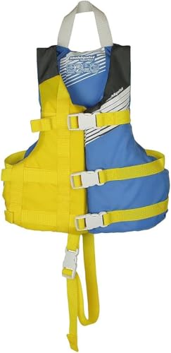 Stohlquist Kids Life Jacket 30-50 lbs - Coast Guard Approved Life Vest - Type III PFD for Boys and Girls - Secure & Adjust...