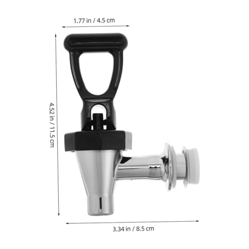 ARTIBETTER Replacement Water Jug Spigot for Beverage Dispenser 2-Pack Easy Install Drink Spout Faucet with Flow Control fo...