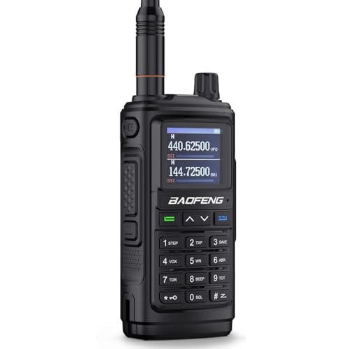 BAOFENG UV-17R Ham Radio Handheld, Dual Band Two Way Radio for Adult, UHF/VHF/NOAA/FM Receiver, 999 Channels, with 1800mAh...