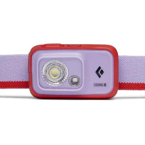 Black Diamond Cosmo 350-R Rechargable 350 Lumen Headlamp, Lilac, One Size