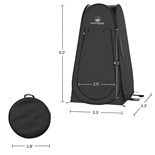 Pop Up Pod - Privacy Shower Tent, Dressing Room, or Portable Toilet Stall with Carry Bag for Camping, Beach, or Tailgate b...