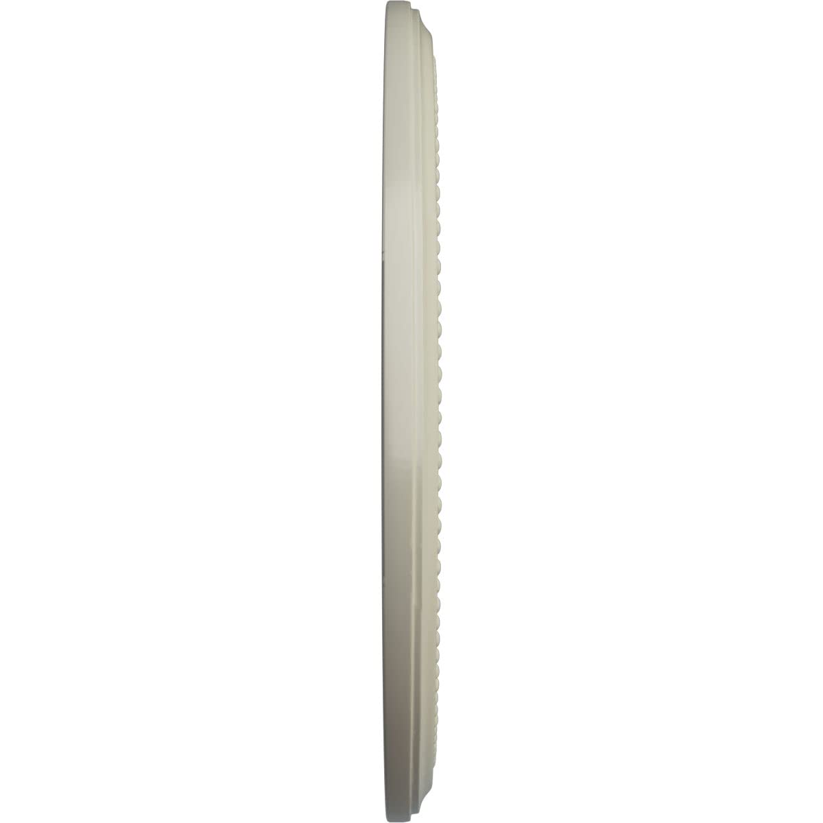 Ekena Millwork Cm18Dicyf Diane Ceiling Medallion, 18Od X 3 5/8Id X 1 1/8P (Fits Canopies Up To 5 3/8), Hand-Painted Clear Yellow
