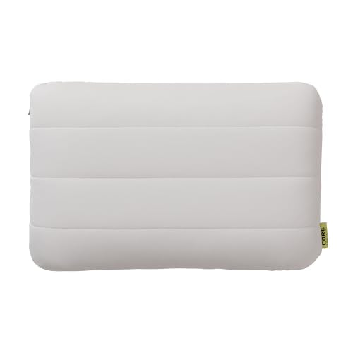 CORE Camping Pillow with Removable Cover | Lightweight, Compact, and Comfortable | Adjustable Support for Back, Side, and ...