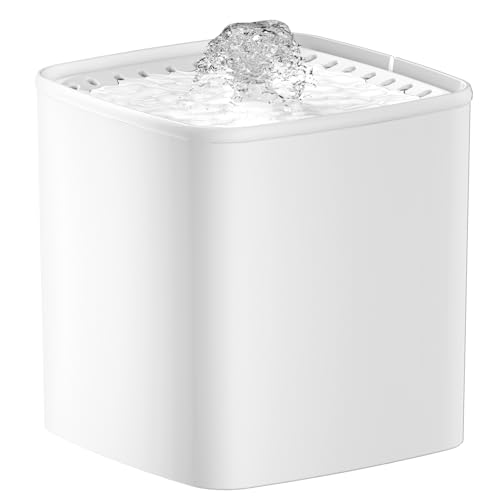 92oz Cat Water Fountain - USB Cat Fountain for Drinking, Indoor Pet Water Fountain for Cats, Automatic Cat Water Dispenser...