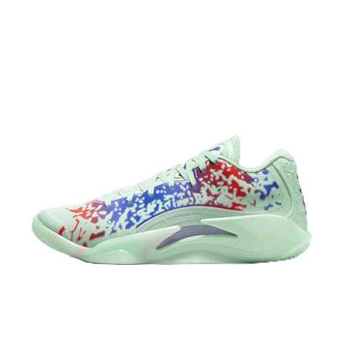 Jordan Zion 3 Men's Shoes (DR0675-106, White/University RED/Cement Grey)