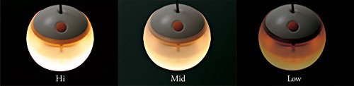 Snow Peak's Hozuki Lantern, Bark, ES-070BR, Made in Japan, Lifetime Product Guarantee, Lightweight, Compact for Camping or...