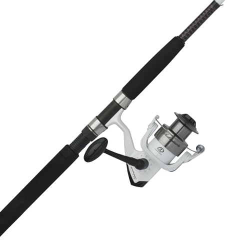 Ugly Stik 7’ Catfish Spinning Fishing Rod and Reel Catfish Combo, Ugly Tech Construction with Clear Tip Design, 7’ 2-Piece...