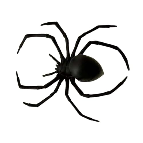 Halloween Theme Black Spiders Hairpin Hair Styling Accessory Strong Hold Barrette for Festival Cosplay Event Essential Hal...
