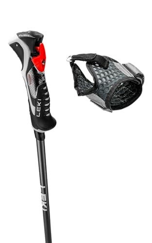LEKI Carbon 14 3D Lightweight Carbon Ski Poles for Alpine Skiing