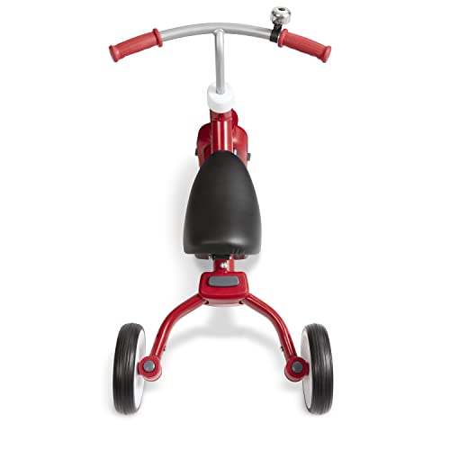 Toddler Bike, Kids Bike, Tricycle Toddler Toys for Ages 2-4, Baby Toy, Radio Flyer Triple Play Trike, for Ages 1-3 Years, Red