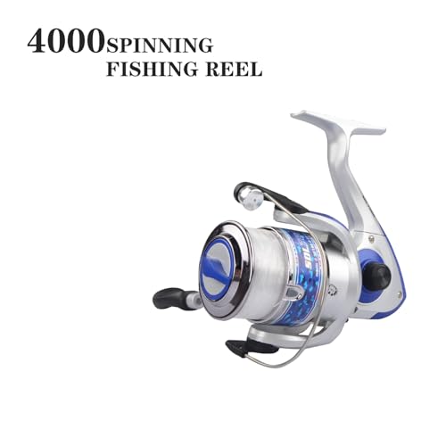 2PACK Fishing Pole Combo,Carbon Fiber Fishing Rod Spinning Reels Fishing Carrier Bag for Travel Saltwater Freshwater