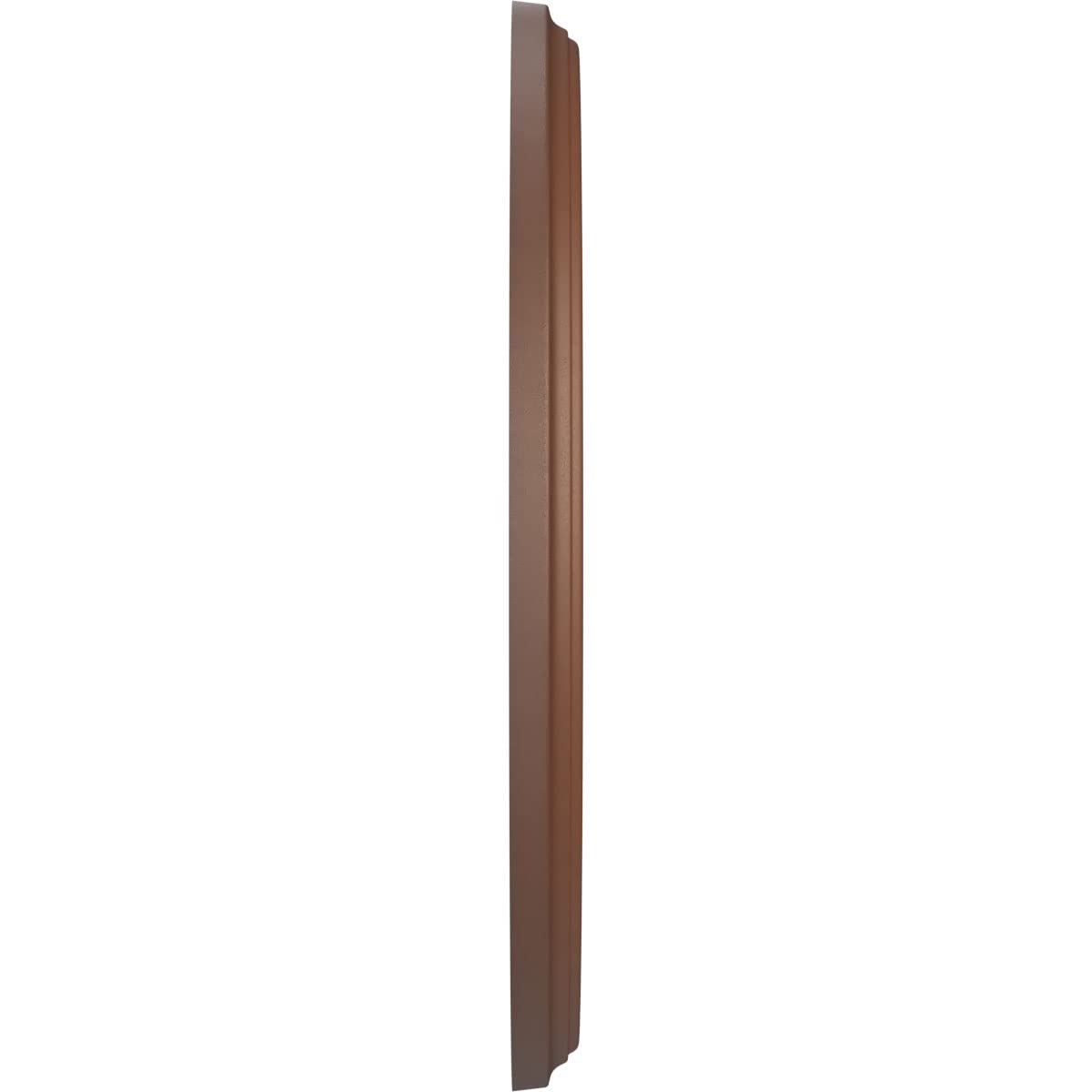 Ekena Millwork Cmp13Bedru Berkshire Thermoformed Pvc Ceiling Medallion (Fits Canopies Up To 5 3/4), 13Od X 3 1/2Id X 3/4P, Unive