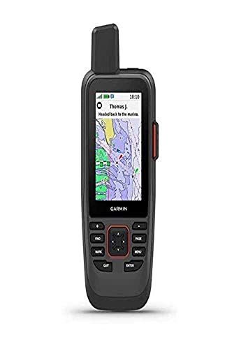 Garmin GPSMAP 86Sci, Floating Handheld GPS with Button Operation, Preloaded BlueChart G3 Coastal Charts And Inreach Satell...