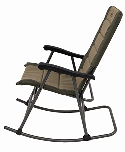 ALPS Mountaineering Outdoor Rocking Chair - Durable Folding Beach and Camp Chair with Comfortable Cushioned Polyester Fabr...