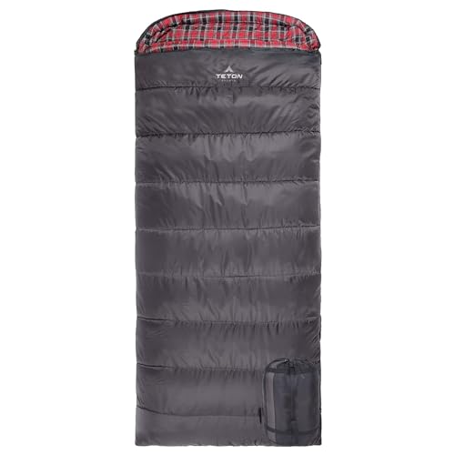 Teton Celsius XXL Sleeping Bag, Cold Weather Sleeping Bags for Adults and Kids, Camping Made Easy and Warm. Compression Sa...
