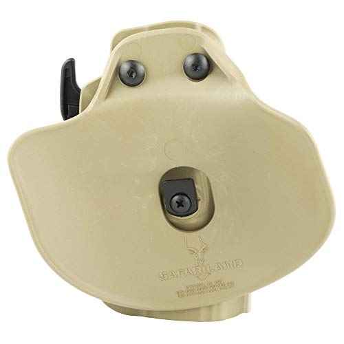 Safariland 578 7TS Gls Pro-Fit, Wide Frame, Standard Slide Paddle & Belt Loop Combo Holster, Right Hand, Flat Dark Earth, Wide Frame ~3.9" Barrel (i.e. SIG P320C)