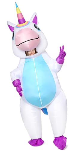 Gootus Inflatable Unicorn Costume for Adult - Funny Halloween Inflatable Costumes for Men Women, Blow Up Costume for Hallo...