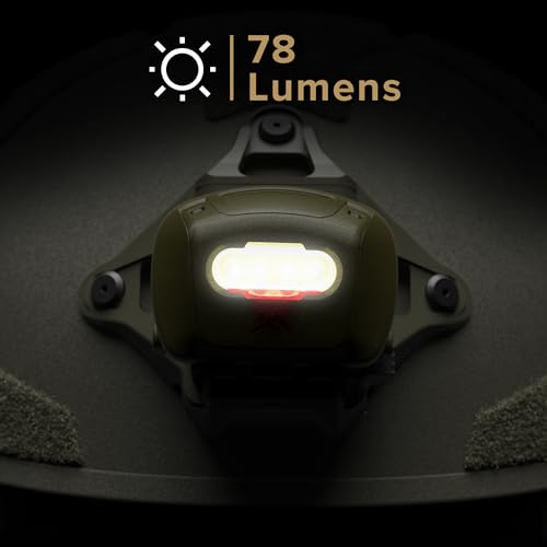 9001709 Princeton Tec Quad Tactical Mpls Headlamp Olive Drab