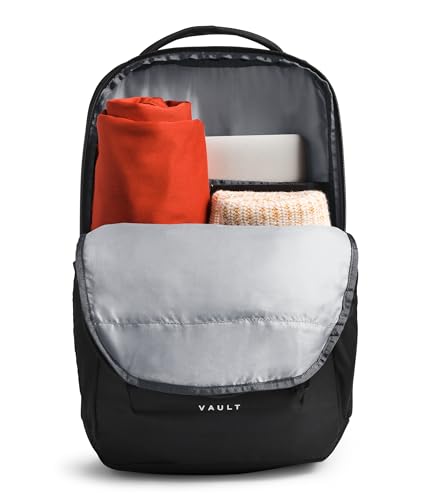 The North Face Vault Everyday Laptop Backpack - Commuter Travel Bag, Water-Repellent Finish, Spacious Compartment, TNF Bla...