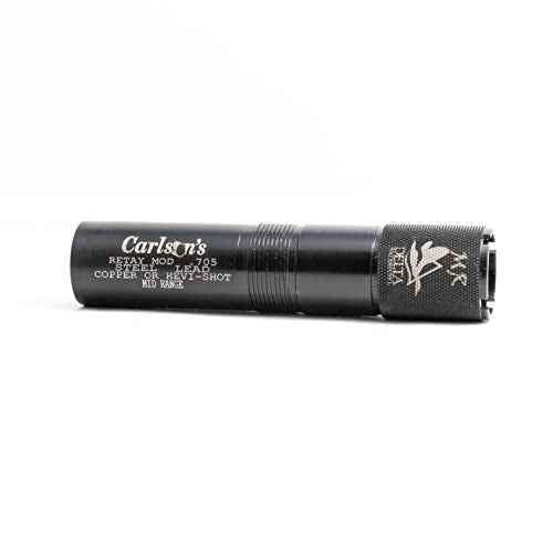 Carlsons Choke Tubes 12 Gauge for Retay | Blued Steel | Delta Waterfowl Extended Choke Tube | Made in USA